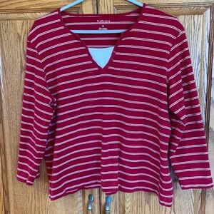 Van Heusen striped top size XL 🥰